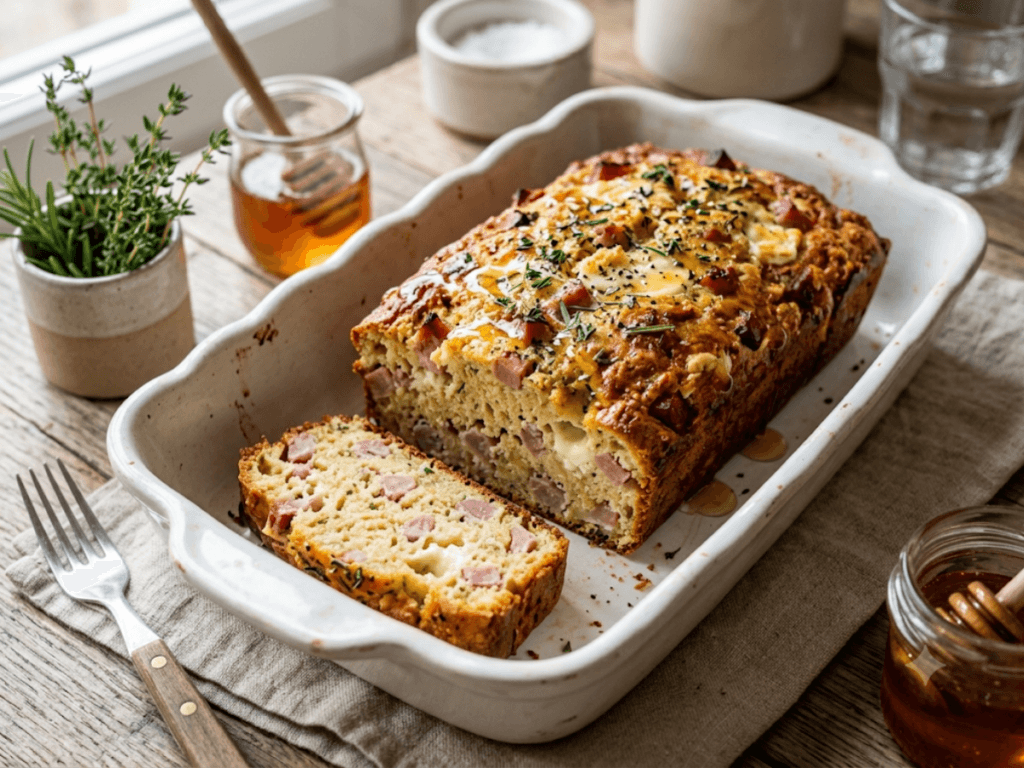 Cake jambon fromage économique