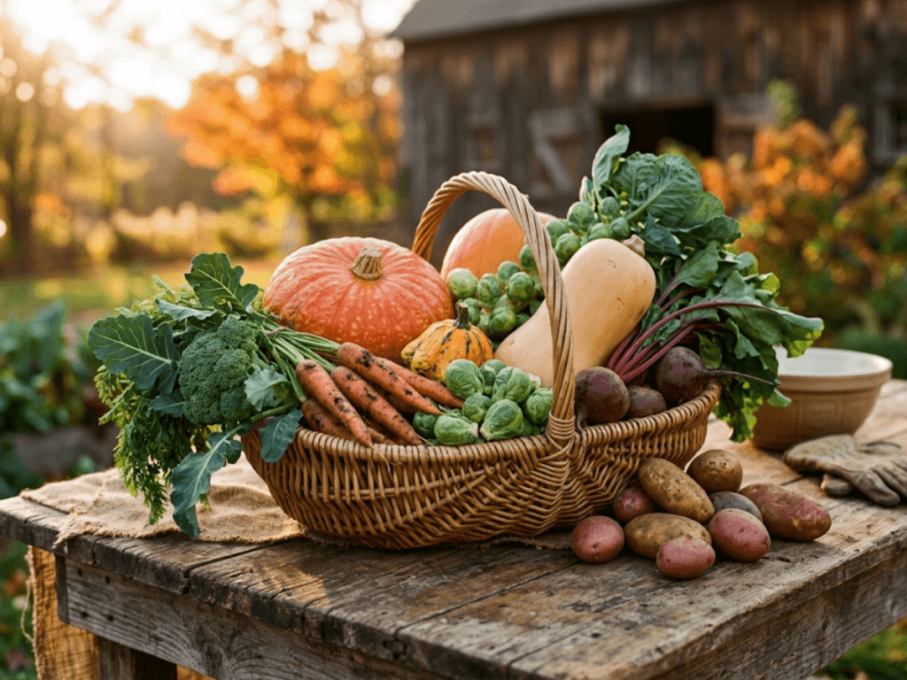 Légumes de saison pour l'automne